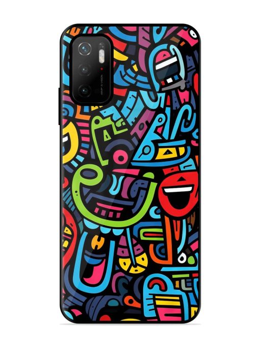 Doodlephoria Glossy Soft Edge Case for Poco M3 Pro (5G) Chachhi