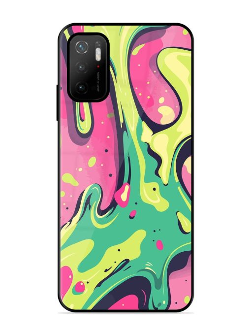 Gooey Grooves Glossy Soft Edge Case for Poco M3 Pro (5G) Chachhi