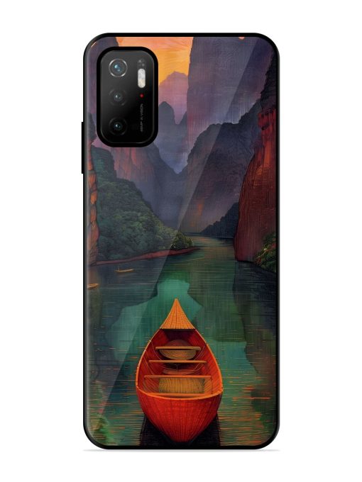 Serene Passage Glossy Soft Edge Case for Poco M3 Pro (5G) Chachhi