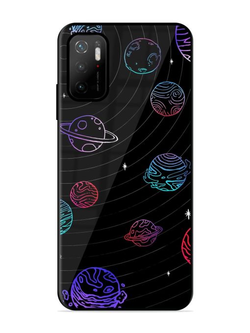 Cosmic Ballet Glossy Soft Edge Case for Poco M3 Pro (5G) Chachhi