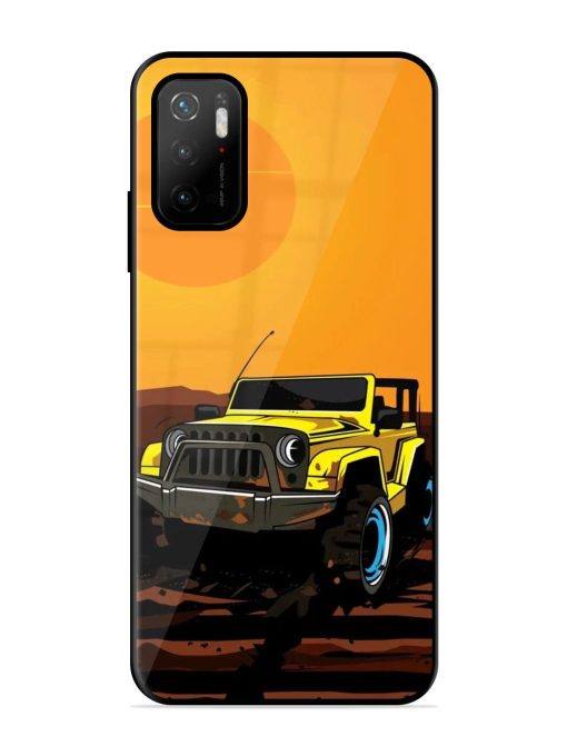 Sunset Cruise Glossy Soft Edge Case for Poco M3 Pro (5G) Chachhi