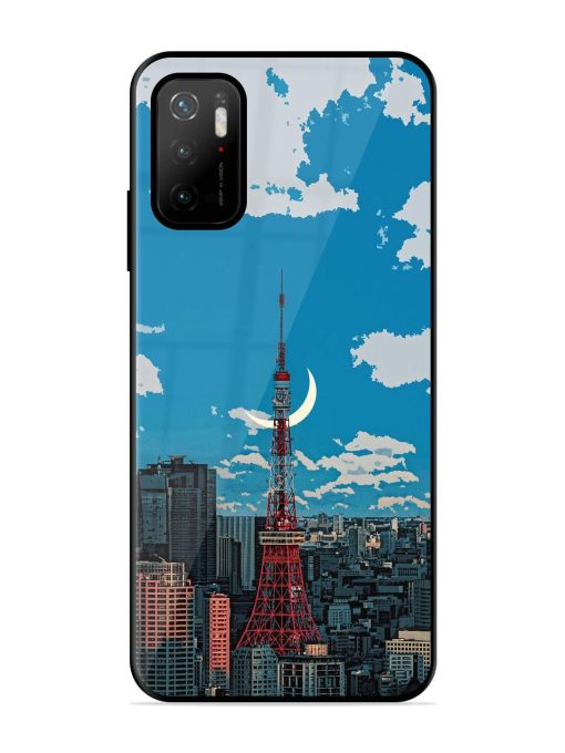 Tokyo Twilight Glossy Soft Edge Case for Poco M3 Pro (5G) Chachhi