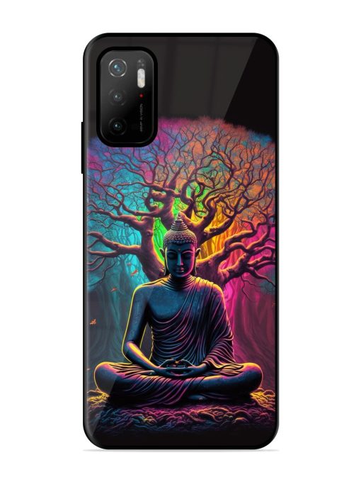 Enlightened Serenity Glossy Soft Edge Case for Poco M3 Pro (5G) Chachhi