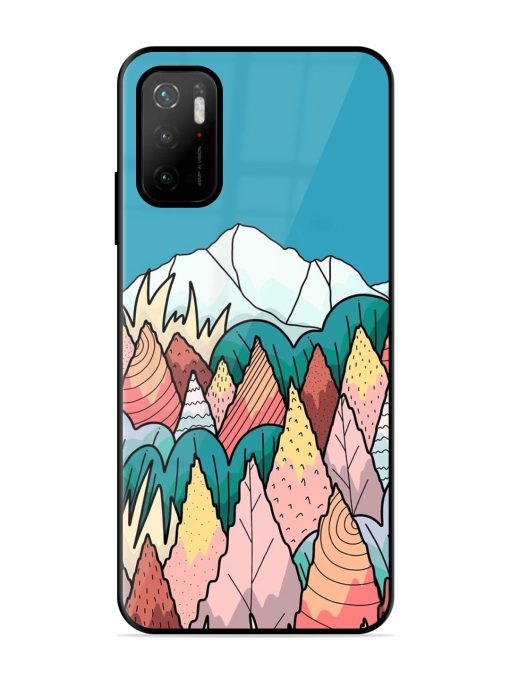 Mountain Dreamscape Glossy Soft Edge Case for Poco M3 Pro (5G) Chachhi