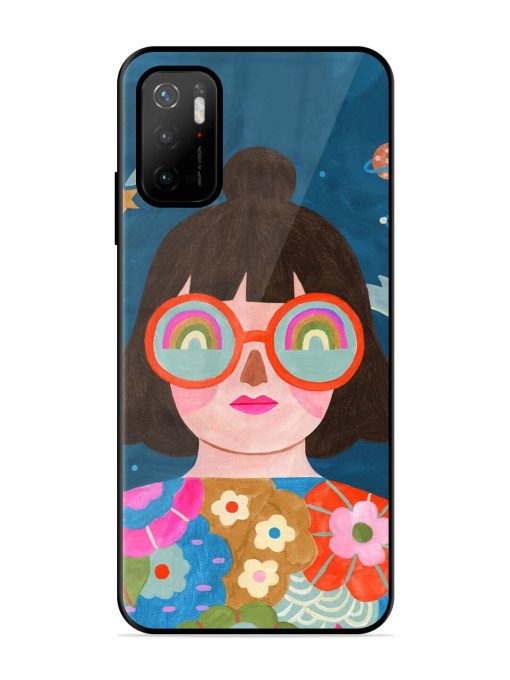 Dreamscape Vision Glossy Soft Edge Case for Poco M3 Pro (5G) Chachhi