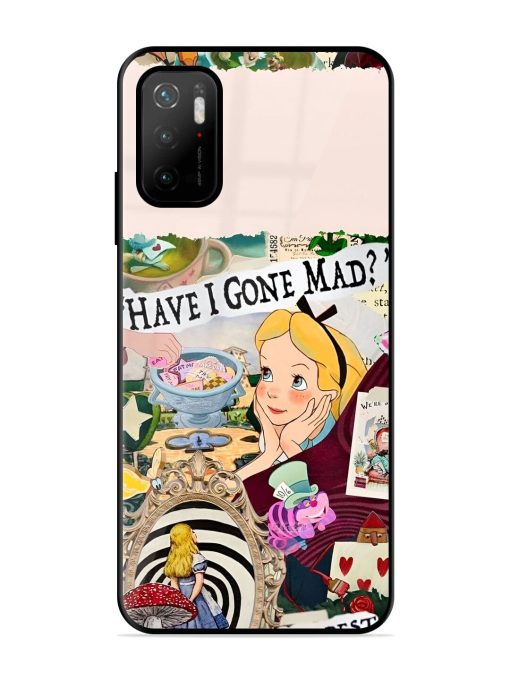 Mad Hatter'S Collage Glossy Soft Edge Case for Poco M3 Pro (5G) Chachhi