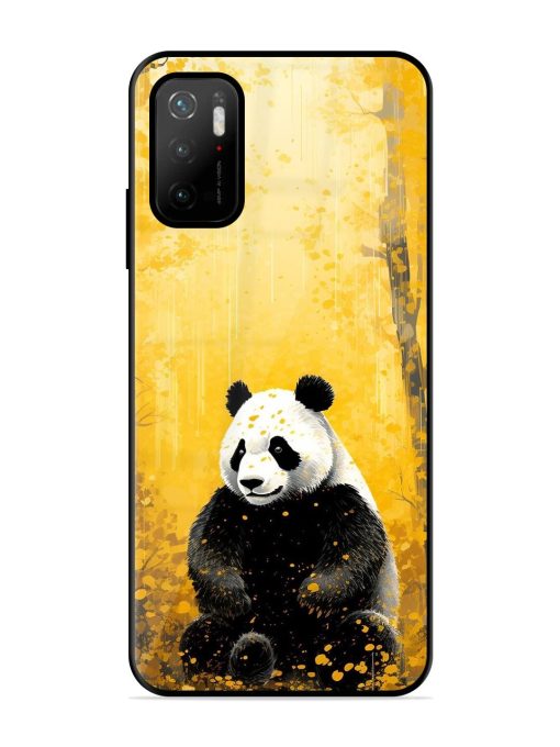 Golden Solitude Glossy Soft Edge Case for Poco M3 Pro (5G) Chachhi