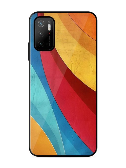 Curving Canvas Glossy Soft Edge Case for Poco M3 Pro (5G) Chachhi