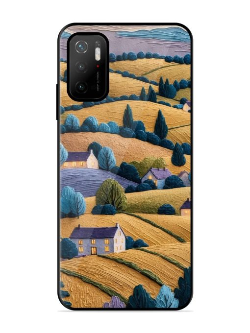 Rolling Hilltop Haven Glossy Soft Edge Case for Poco M3 Pro (5G) Chachhi