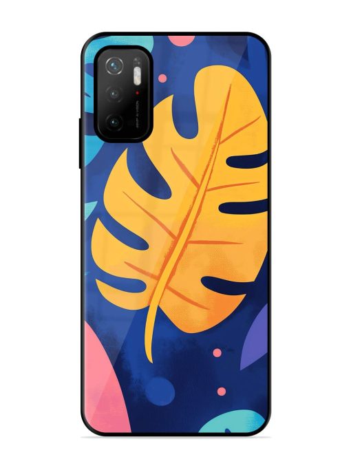 Tropical Tapestry Glossy Soft Edge Case for Poco M3 Pro (5G) Chachhi