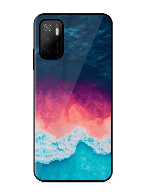 Where The Ocean Meets The Sky Glossy Soft Edge Case for Poco M3 Pro (5G) Chachhi