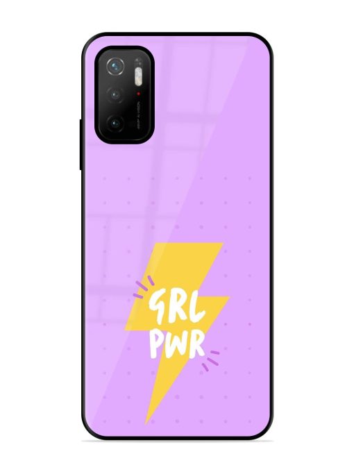 Girl Power Spark Glossy Soft Edge Case for Poco M3 Pro (5G) Chachhi