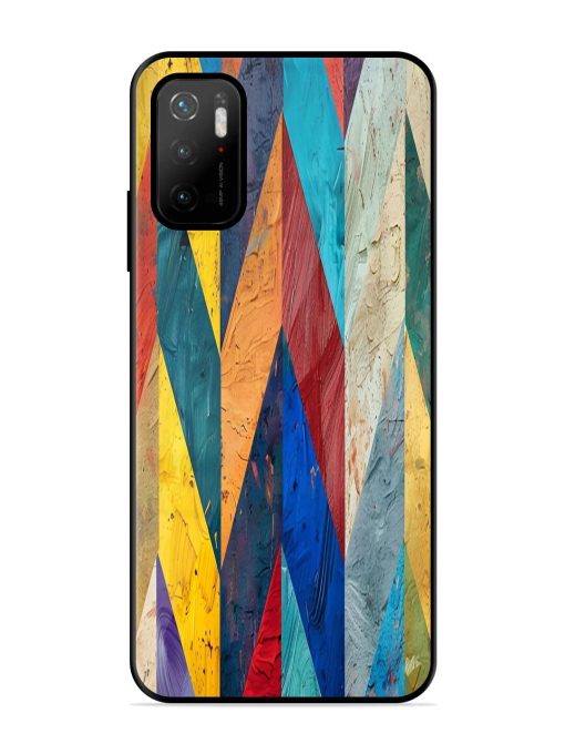 Abstract Tapestry Glossy Soft Edge Case for Poco M3 Pro (5G)