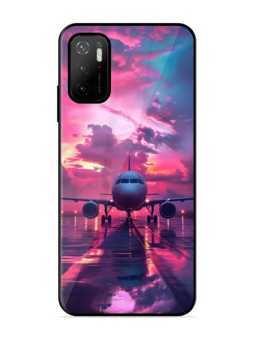 Neon Runway Glossy Soft Edge Case for Poco M3 Pro (5G) Chachhi