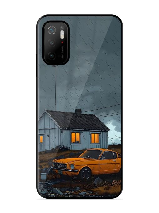 Rainy Day Retreat Glossy Soft Edge Case for Poco M3 Pro (5G) Chachhi