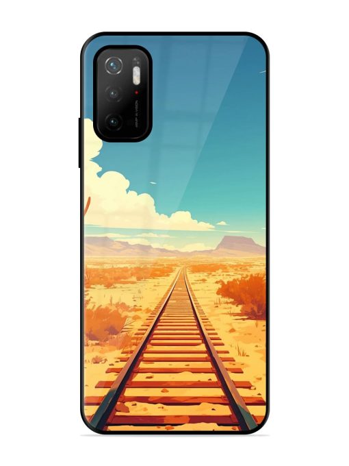 Endless Horizon Glossy Soft Edge Case for Poco M3 Pro (5G) Chachhi