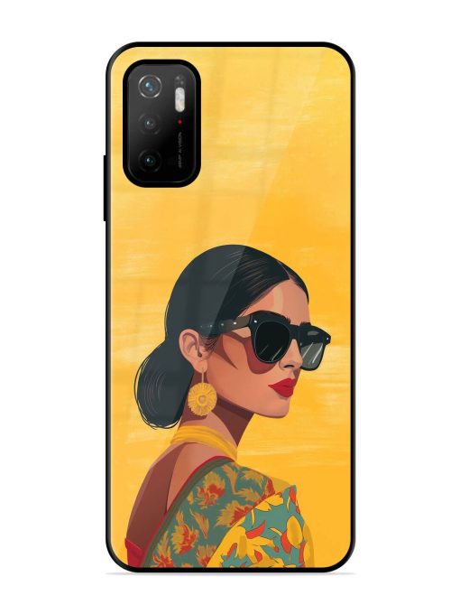 Neon Nightscape Glossy Soft Edge Case for Poco M3 Pro (5G) Chachhi