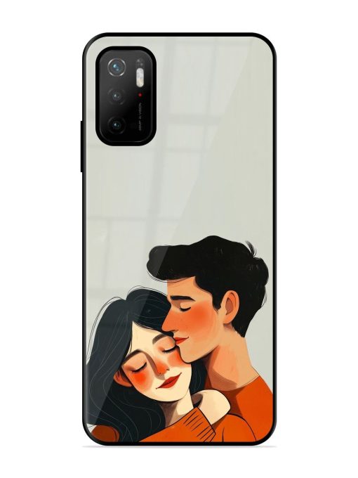 Craft Couples Glossy Soft Edge Case for Poco M3 Pro (5G) Chachhi