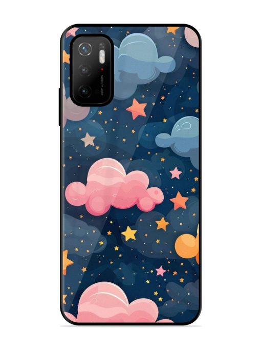 Twinkling Dreams Glossy Soft Edge Case for Poco M3 Pro (5G) Chachhi