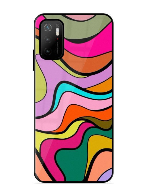 Wavy Wonder Glossy Soft Edge Case for Poco M3 Pro (5G) Chachhi