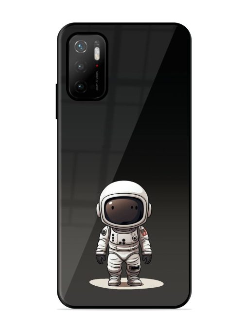 Neon Astronaut Glossy Soft Edge Case for Poco M3 Pro (5G) Chachhi