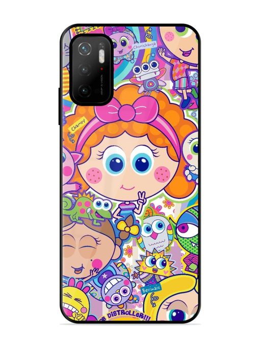 Distroller Friends Glossy Soft Edge Case for Poco M3 Pro (5G) Chachhi