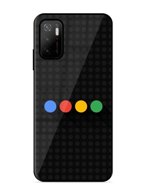 Google Dots Glossy Soft Edge Case for Poco M3 Pro (5G) Chachhi