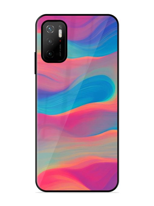 Wavy Wonder Glossy Soft Edge Case for Poco M3 Pro (5G) Chachhi