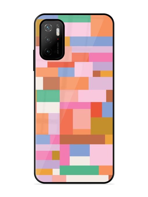 Colorful Chaos Glossy Soft Edge Case for Poco M3 Pro (5G) Chachhi