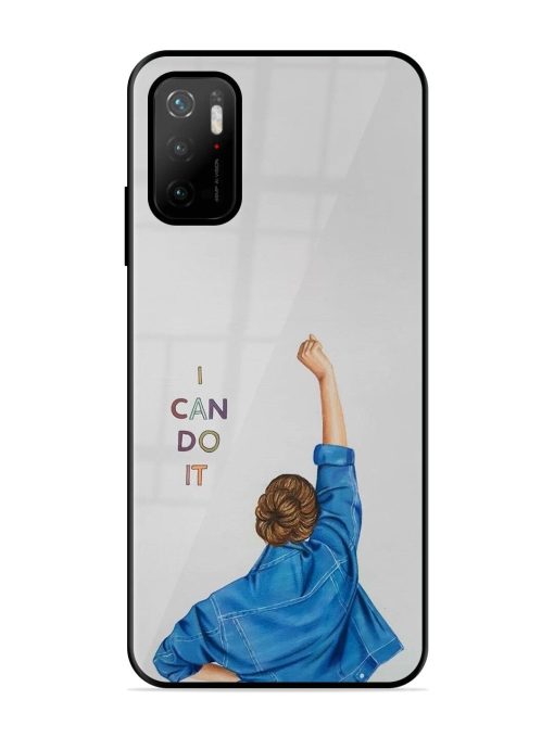 Can Do It Glossy Soft Edge Case for Poco M3 Pro (5G) Chachhi