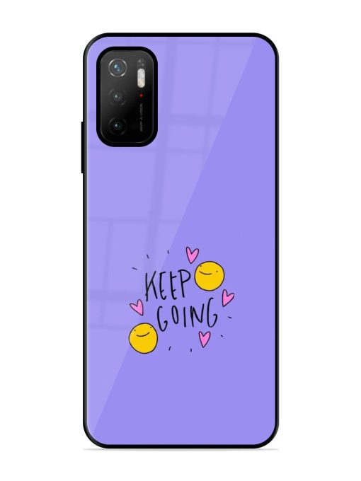 Smiling Through It All Glossy Soft Edge Case for Poco M3 Pro (5G) Chachhi