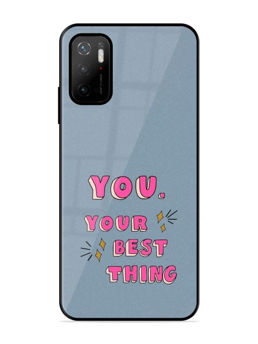 Self-Love Sparkles Glossy Soft Edge Case for Poco M3 Pro (5G) Chachhi