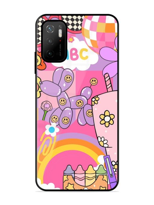 Whimsical Y2K Chaos Glossy Soft Edge Case for Poco M3 Pro (5G) Chachhi