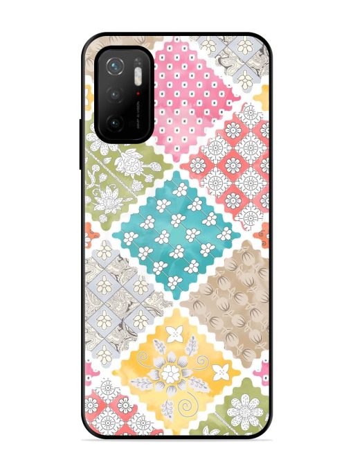 Patchwork Dreamscape Glossy Soft Edge Case for Poco M3 Pro (5G) Chachhi