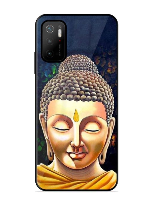 Buddha Face Glossy Soft Edge Case for Poco M3 Pro (5G) Chachhi