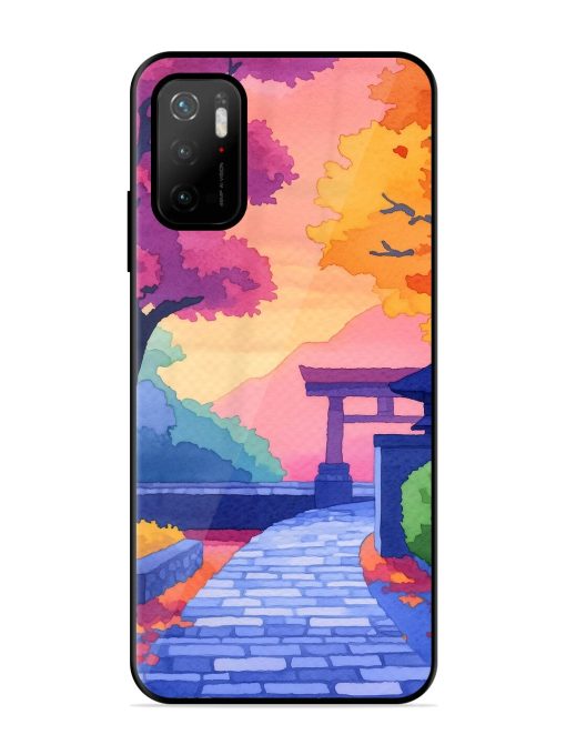 Autumnal Serenity Glossy Soft Edge Case for Poco M3 Pro (5G) Chachhi