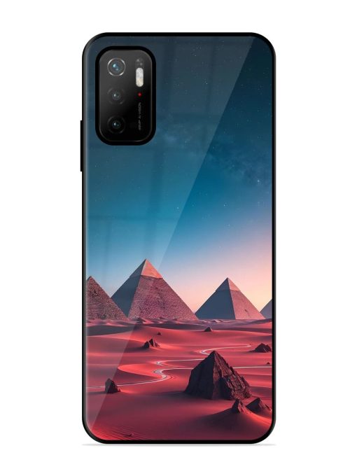 Ancient Wonders Sky Glossy Soft Edge Case for Poco M3 Pro (5G) Chachhi