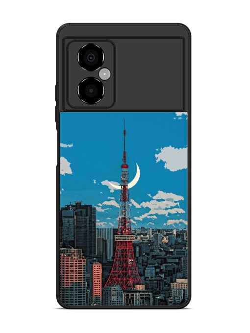 Tokyo Twilight Glossy Soft Edge Case for Poco M4 (5G) Chachhi