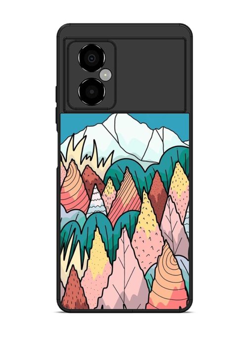 Mountain Dreamscape Glossy Soft Edge Case for Poco M4 (5G) Chachhi