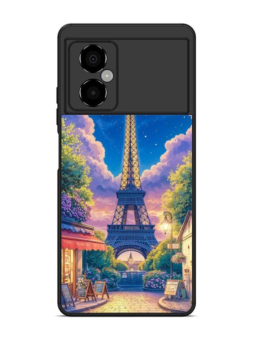 Twilight In Paris Glossy Soft Edge Case for Poco M4 (5G) Chachhi