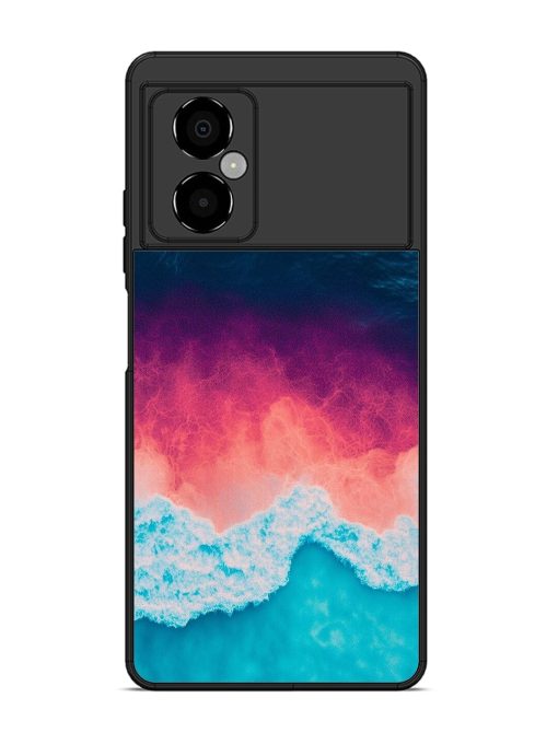 Where The Ocean Meets The Sky Glossy Soft Edge Case for Poco M4 (5G)