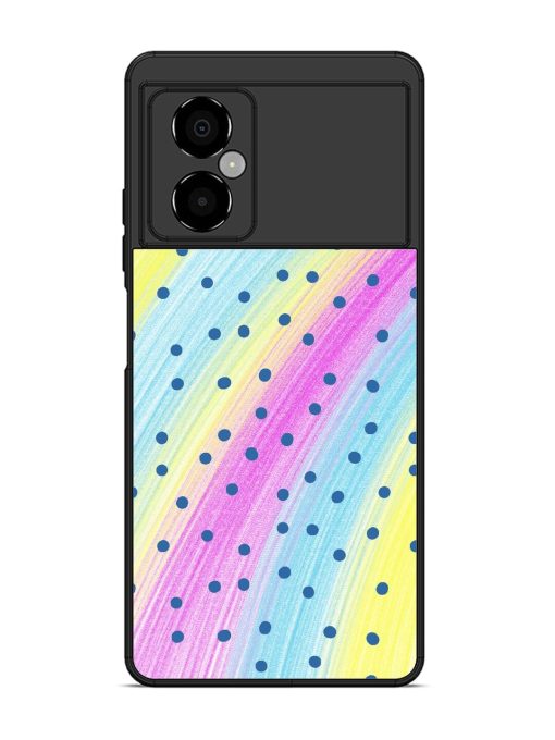 Polka Dot Paradise Glossy Soft Edge Case for Poco M4 (5G) Chachhi