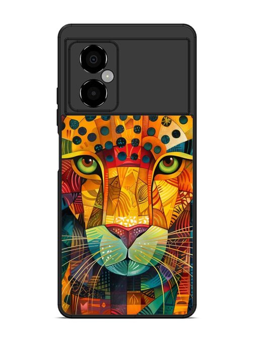 Mosaic Majesty Glossy Soft Edge Case for Poco M4 (5G) Chachhi