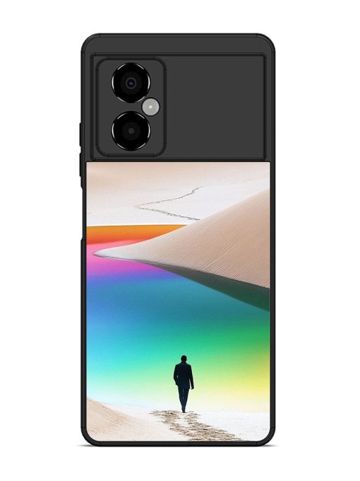 Desert Dreams Glossy Soft Edge Case for Poco M4 (5G) Chachhi