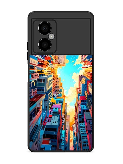 Skyward City Glossy Soft Edge Case for Poco M4 (5G) Chachhi