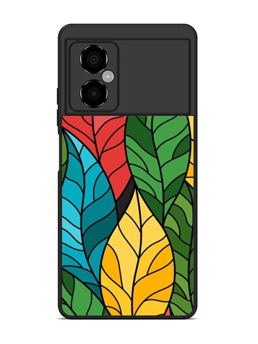 Foliage Fiesta Glossy Soft Edge Case for Poco M4 (5G) Chachhi