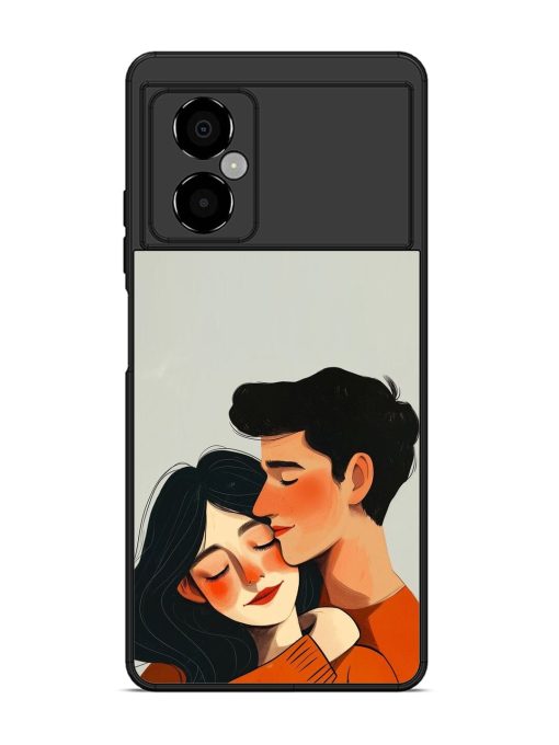 Craft Couples Glossy Soft Edge Case for Poco M4 (5G) Chachhi