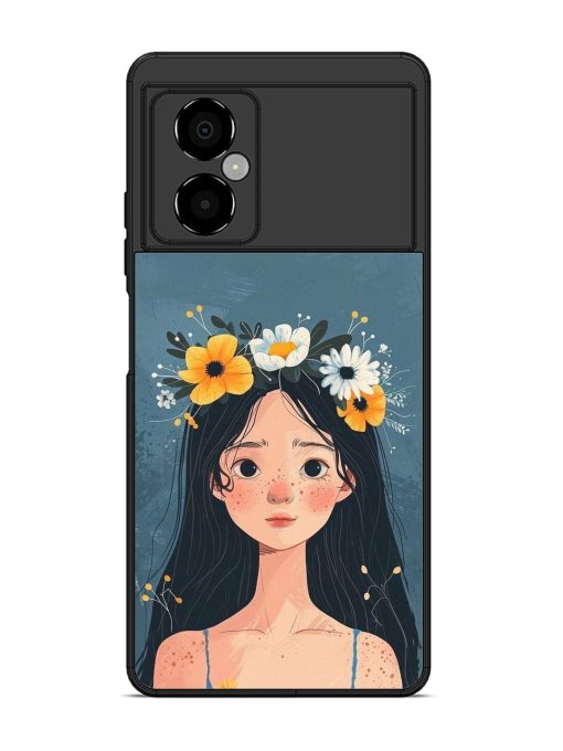 Gurl Art Glossy Soft Edge Case for Poco M4 (5G) Chachhi