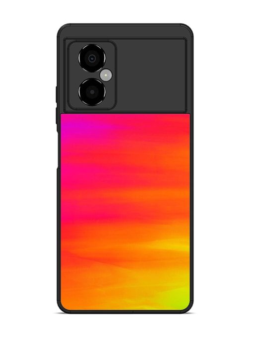 Neon Horizon Glossy Soft Edge Case for Poco M4 (5G) Chachhi