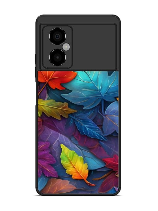 Autumn'S Embrace Glossy Soft Edge Case for Poco M4 (5G) Chachhi